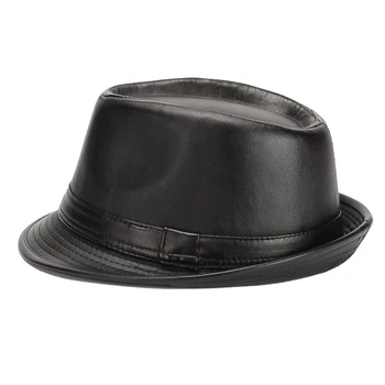 Britu Stila Īss Malām Džeza Cepures Cepures Modes Vilnas Filcs, Fedoras Trilby Cepuri cietā panama oficiālu klp vīriešiem sievietēm unisex