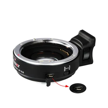 Viltrox EF-S II Objektīvs Adaptera Gredzens Automātiskās Fokusēšanas Ātrumu Reduktoru Pastiprinātājs Sony E-mount(APS-C) Sērijas Kameru un Canon EOS EF Objektīvs