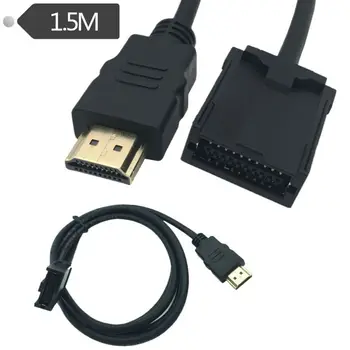 High Speed HDMI Tips A Male-HDMI 1.4 E Tipa Vīrietis, Video, Audio Kabeli, Uzlādēšanas Adapteris, Automašīnas, Automobiļu Multivides 1080P 5FT