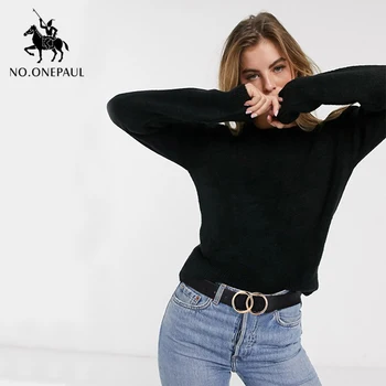 NĒ.ONEPAUL Dizainera slavenā zīmola leatherhigh kvalitātes josta modes sakausējuma dubultu gredzenu apli sprādzes meitene džinsu kleita savvaļas jostas