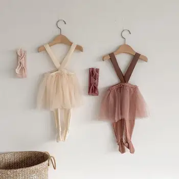 Baby Girl Apģērbu Komplekts Toddler Tutu Zeķu Svārki Infant Baby Girl Rudens Stulpiņi Uzstādīt Modes Baby Girl Svārki Tērpi Bērniem