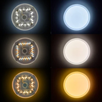 Led Griestu lampas 220V Griestu Lampas Super Spilgti LED Panelis Gaismas Mūsdienu gaismas Ķermeņi, 48W, lai Dzīvojamā Istaba, Virtuve