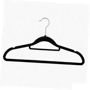 100 Bārkstīm Bez Slīdēšanas Samta Chrome Drēbes Uzvalku/Krekls/Bikses Pakaramais Mājās Skapis