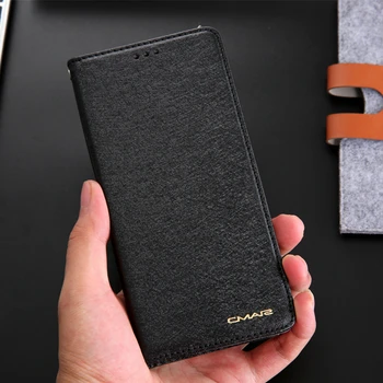 Zīda PU Leather Case for Samsung Galaxy Note 9, Ņemiet vērā, 8 Pilnas Aizsargātu Vāks Samsung s7 malas s8 S9 S10 Plus s10e Flip Maciņš