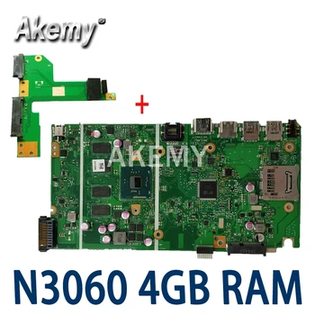ERILLES Par ASUS VivoBook Max X541NA-PD1003Y klēpjdators mātesplatē X541NA mainboard X541N mātesplati testa OK N3060U 4GB RAM