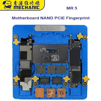 MEHĀNIĶIS MR5 Mātesplati Armatūra Tālrunis XR 8P 8 7P 7 6SP 6S 6 Daudzfunkcionāls IC Mikroshēmā CPU NAND pirkstu Nospiedumu Remonts PCB Turētājs