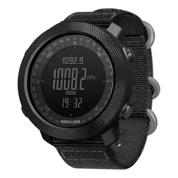 Ziemeļu Malu APACHE Sporta Smartwatch ūdensizturīgs 50m Peldēšana Altimetrs, Barometrs, Kompass Kāpšanas Militāro Smart Skatīties