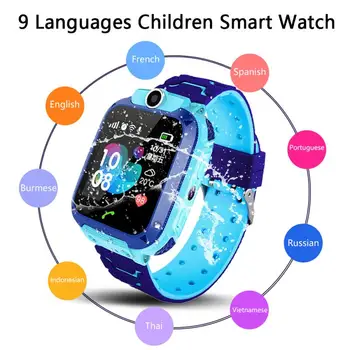 Q12 Bērniem Smartwatch Modes Reklāmas Staigāt Izsekošanas Sporta Skatīties Ūdensnecaurlaidīgs Funkcija, Kas Paredzēta Android Un Ios Krievu Spāņu Hotsell
