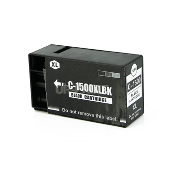 LĪDZ 1pc black C-1500XL saderīgs tintes kasetnes Canon MAXIFY MB2050 MB2350 MB2150 MB2750 AĢIN 1500 PGI1500XL 1500xl