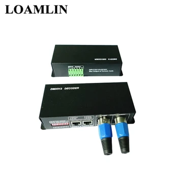 DMX512 Dekoderi LED Reostats, Vadītāja RGBW Kontrolieris DMX-512 4 Kanālu Dekoderi Kontrolieris Reostats Par RGB LED Lentes