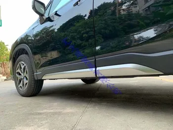 Par Subaru Forester SK 2018 2019 Rotā Piederumi Sānu Durvju Līnijas Rotāt Virsbūves Apdares Akcentus Molding Segtu Bezel