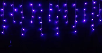 3,5 m Krituma 0.3-0.5 m ES Plug Aizkaru Lāsteku String Gaismas Jaunu Ziemassvētku LED Gaismas Dārzs Ziemassvētki Kāzu Rideau Lumineux