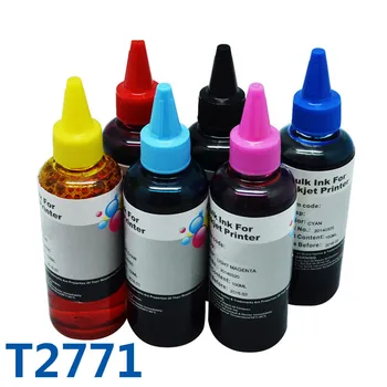T277 T2771 Lielisku Taras CISS Tintes Uzpilde Tintes Printera Epson Expression Premium XP-850 XP-950 XP-860 XP-960 Printeri Tintes