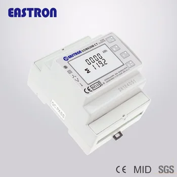 SDM630MCT+ 3pcs ESCT-T24 200/5A, 3 Fāzes Jauda Analizatoru, Multi-function Enerģijas Mērītājs ar 3 gab. Pašreizējo Transformators, ESCT-T24