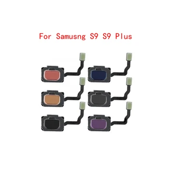 Samsung Galaxy S8 + S9 Plus G950 G955 G960 G965 Touch ID pirkstu Nospiedumu Sensors Mājās Atgriešanās Taustiņu Pogas Flex