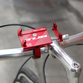 Kalnu velosipēds alumīnija sakausējuma navigācijas tālruņa turētājs elektrisko akumulatoru, motocikla mobilā tālruņa turētājs GPS Pakaramie Turētājs