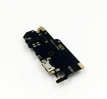 10pcs/daudz Jaunu Par Meizu M6s /Meilan S6 USB Uzlādes Ostas Valdes Dock Connector Flex Kabelis ar Mikrofonu Rezerves Rezerves Daļas