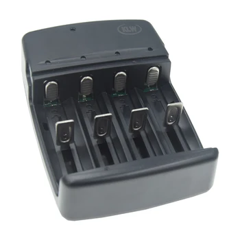 4 slots Smart USB Akumulatora Lādētājs atkārtoti Uzlādējams C D SC AA AAA AAAA 1,2 V NiMh NiCd 1,5 V Sārma bateriju lādētāju