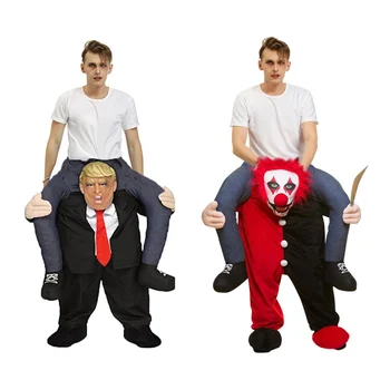 Donald Trump Piepūšamās Kostīmu Smieklīgi Cosplay Rider Kostīmu Par Halloween Festivāls Karnevāls Darbības Halloween Aksesuāri