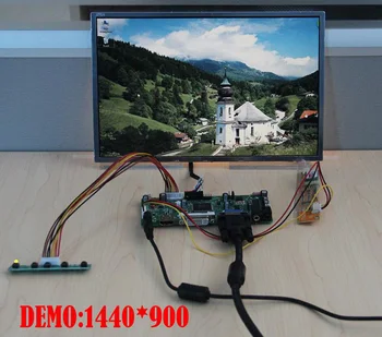 Kontrolieris valdes Komplekts FHD Par LM230WF3-SLK1 1920X1080 monitora panelis M. NT68676 HDMI, DVI, VGA LCD DIY