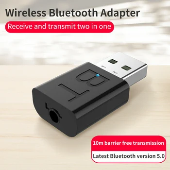 Bluetooth 5.0 Audio Raidītājs Uztvērējs, USB Adapteris TV PC Auto Skaļrunis Klēpjdatoru DU55
