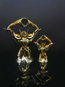 MODEĻA FANI-AKCIJU mini audums mīts DDP 100mm EX zelta saint Ūdensvīrs Kamī ar objektu metāla bruņas rīcības attēls rotaļlietu