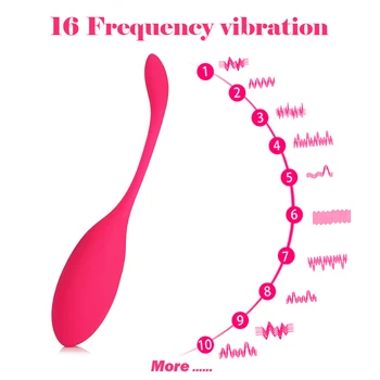 Vibrējošais Lode Olas Bezvadu Tālvadības Vibrators Seksa Rotaļlietu Sievieti USB Uzlādes Klitora Stimulators Maksts Masāžas Bumbu